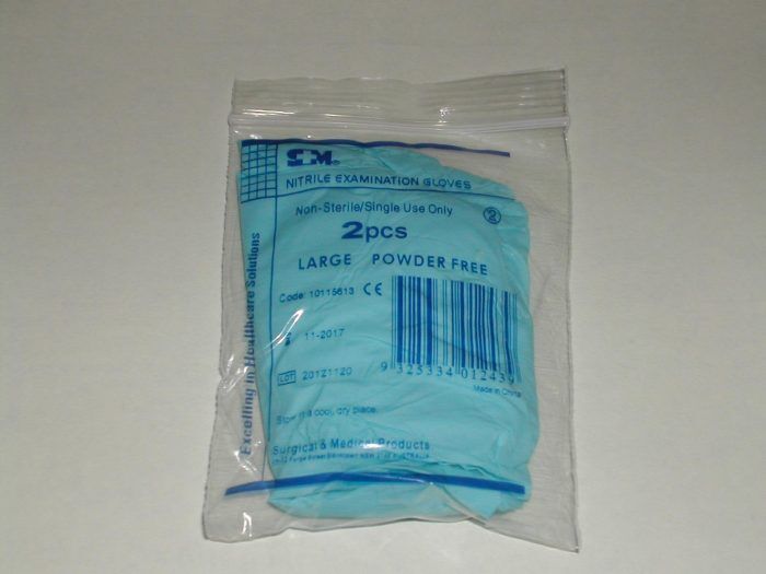 Glove Nitrile - Large (1 pair)