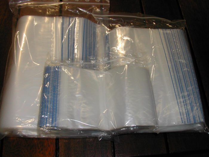 Resealable Bags - 50um - 305 x 230mm (A4 size) pk100