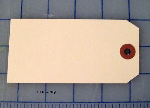 Tag - Blank (Card) pk100