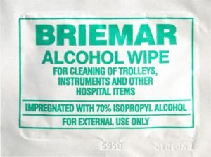 alcohol swab pk100