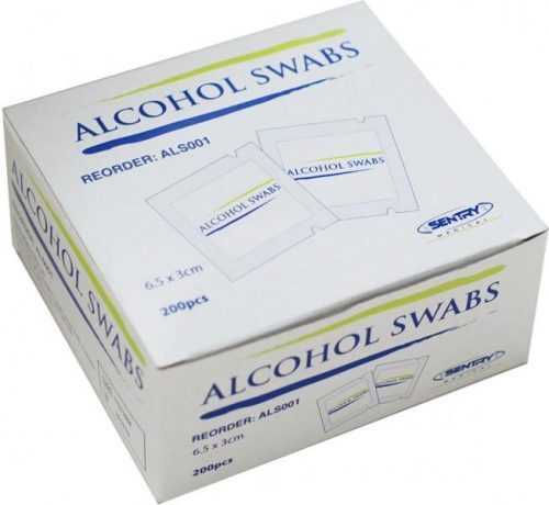 alcohol swab pk200