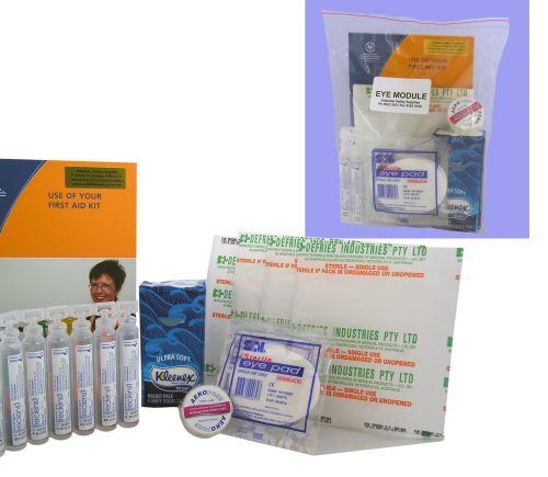 first aid kit eye module