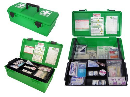 first aid kit small plastic box