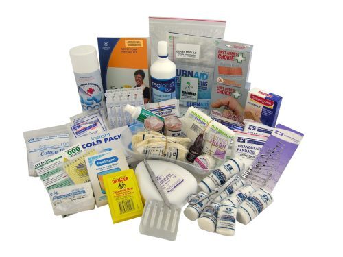 first aid kit contents refill