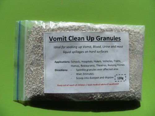 vomit clean up granules 120g