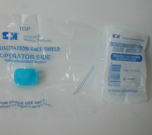 resuscitation face shield disposable