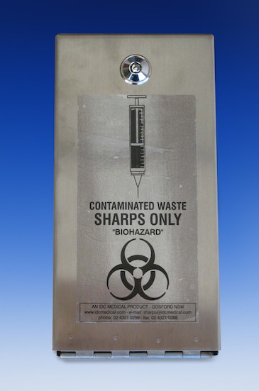 sharps container
