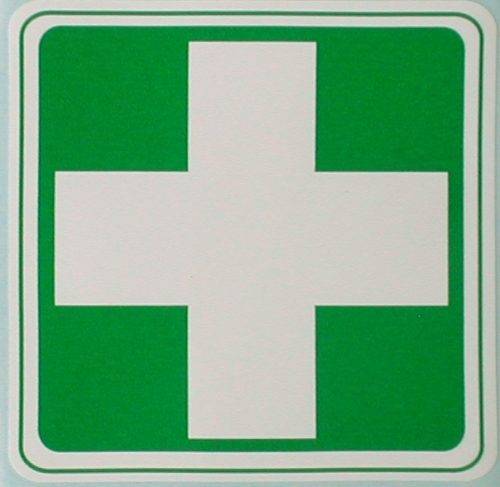 sticker first aid