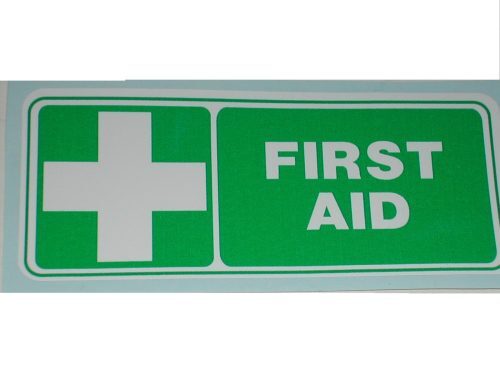 sticker first aid