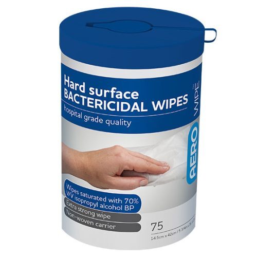 alcohol wipes canister pk75