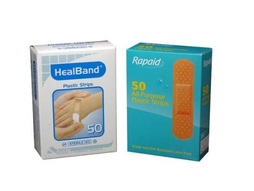 bandaid plastic strip 50pk