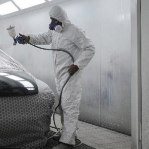 disposable coverall with hood