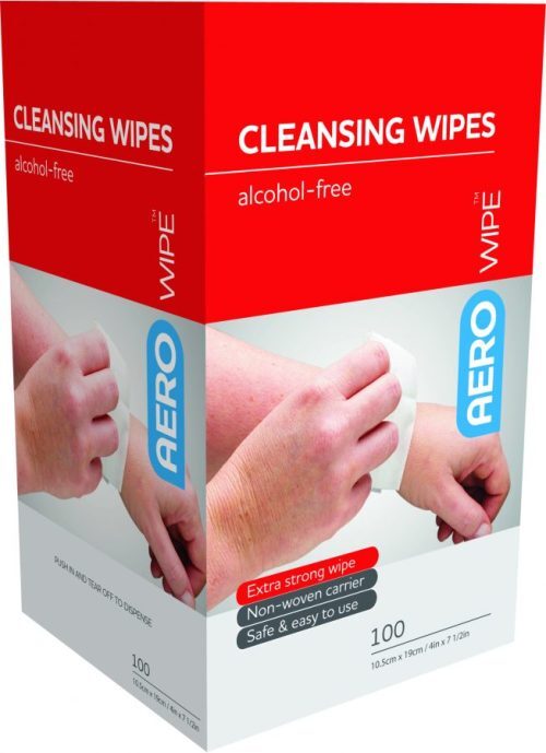 cetrimide wound wipes pk100