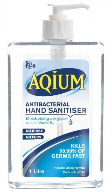 Hand Sanitiser Aqium 1 litre