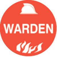 Sticker Fire Warden