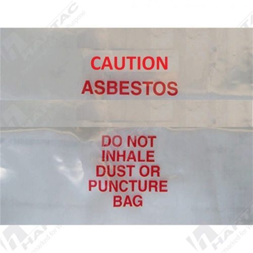 Plastic Bag - Caution Asbestos