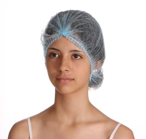 Crimped hair net