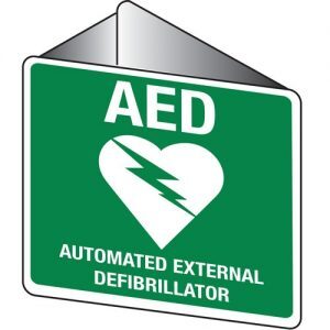 AED sign