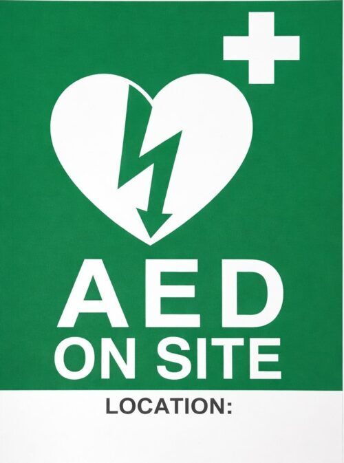 AED Sticker